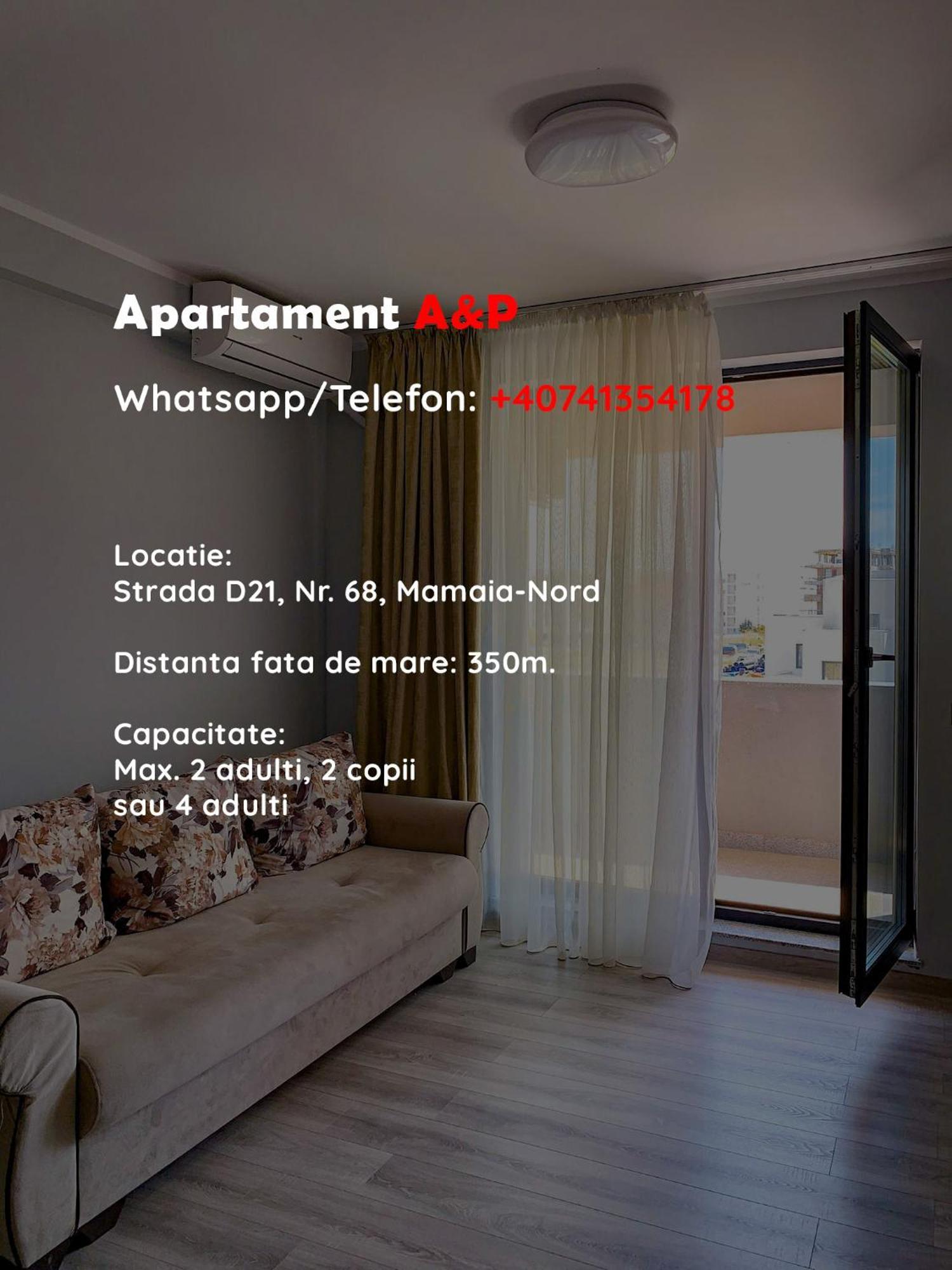A&P Apartament Mamaia-Nord Navodari Exterior photo